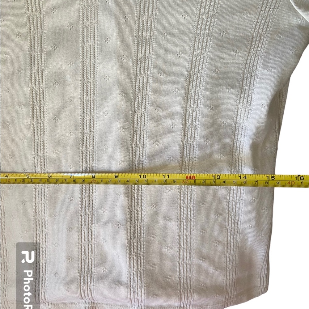 Madewell White Women’s Shirt Size Medium - Picture 3 of 11